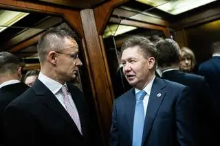 Szef węgierskiego MSZ Péter Szijjártó spotkał się z prezesem Gazpromu Aleksiejem Millerem