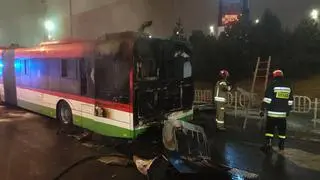 Pożar szybko się rozprzestrzeniał 