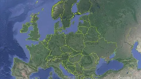Miejsce katastrofy jugosłowiańskiego samolotu