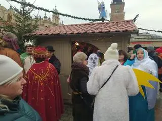 Jarmark Bożonarodzeniowy na krakowskim rynku