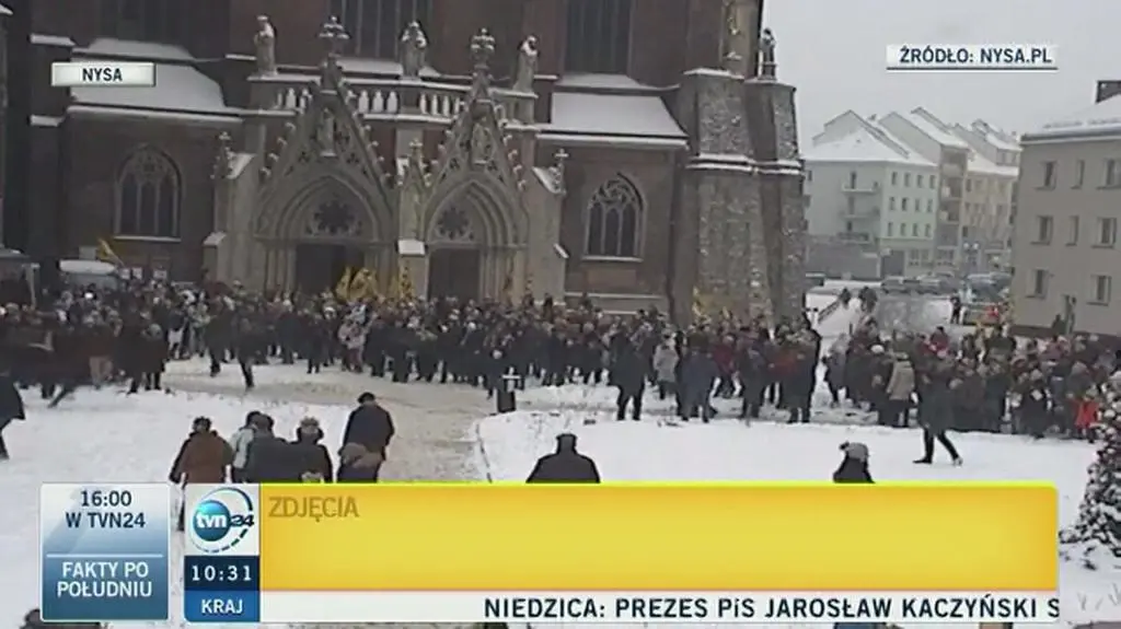 Wypadek na podczas orszaku Trzech Króli w Nysie 