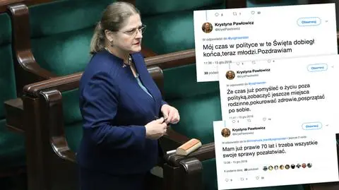 Weszła do Sejmu jako ekspert prawniczy zasłynęła kontrowersjami. Pawłowicz zapowiedziała odejście z polityki