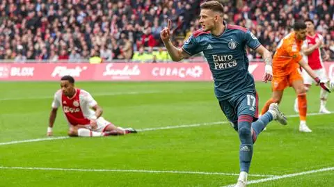 Szymański z golem w meczu sezonu. Feyenoord pędzi po mistrzostwo