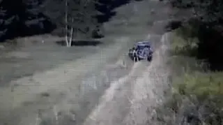 Randka na pasie drogi granicznej