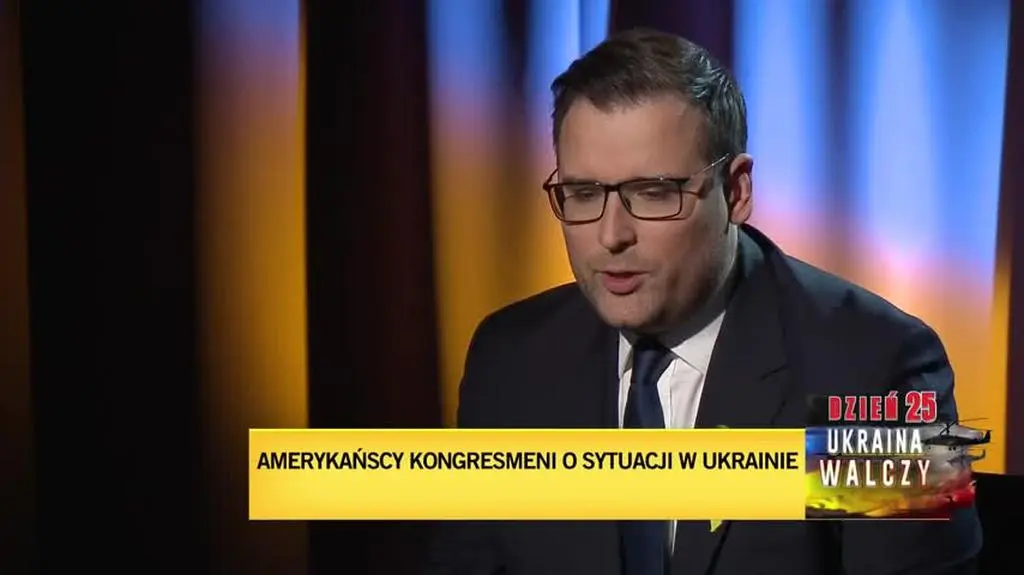 Kongresmeni Stephen Lynch i Mark Green w rozmowie z Michałem Sznajderem