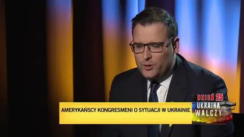 Kongresmeni Stephen Lynch i Mark Green w rozmowie z Michałem Sznajderem
