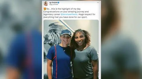 Świątek spełniła wielkie marzenie przed US Open