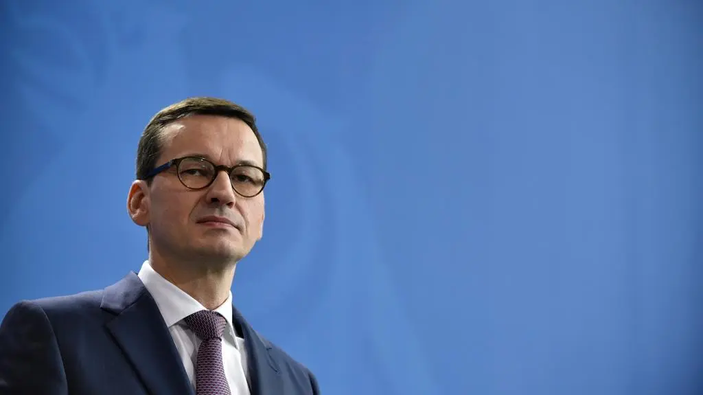 Morawiecki w Monachium zapytany o ustawę o IPN