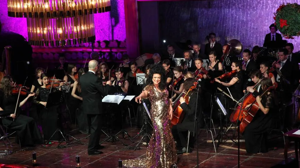 Koncert poprowadzili Lidia Jazgar i Leszek Mikos