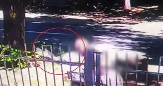 Podszedł do siedzących na ławce kobiet, uderzył po twarzy i głowie