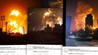Seria eksplozji wstrząsnęła chińskim portem