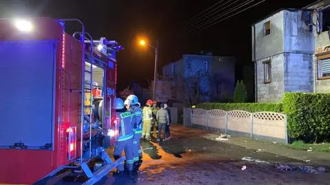 Pożar domu. Nie żyje jedna osoba