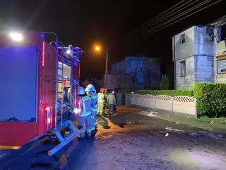 Pożar domu. Nie żyje jedna osoba