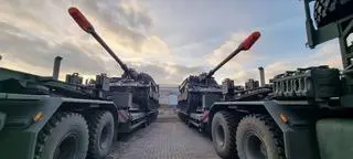 Samobieżne haubice Panzerhaubitze 2000 niemieckiej produkcji naprawiane przez Litwę