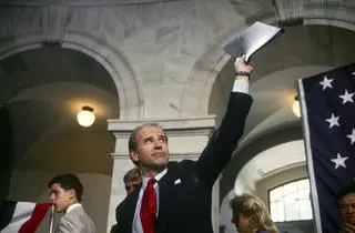 Senator Biden ogłasza swój start w wyborach prezydenckich, Waszyngton 1987 
