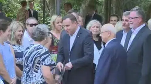 Prezydent spotkał się z chorwacką Polonią 