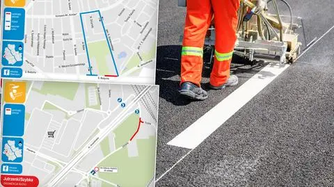 Drogowcy pracują w trzech dzielnicach. Zamknięte ulice i autobusy na objazdach