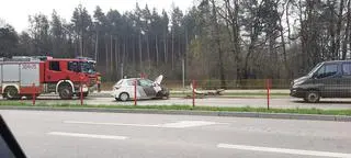 Za kierownicą siedział funkcjonariusz policji 