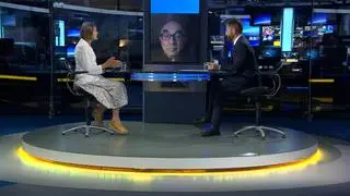Ewa Woydyłło-Osiatyńska i Aleksander Smolar w "Faktach po Faktach"