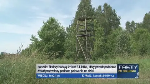Mężczyzna śmiertelnie postrzelony podczas polowania na dziki