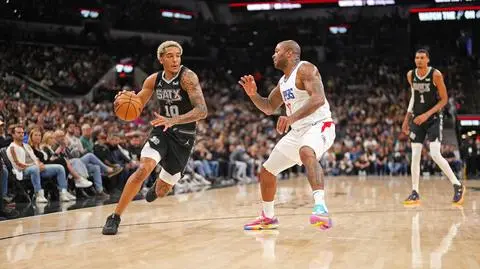Sochan najskuteczniejszy w sezonie. Spurs bez przełamania
