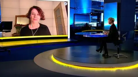 Maja Ostaszewska w "Faktach po Faktach"