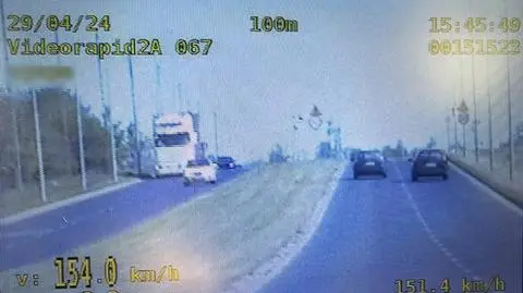 22-latek przekroczył prędkość o 84 kilometry na godzinę