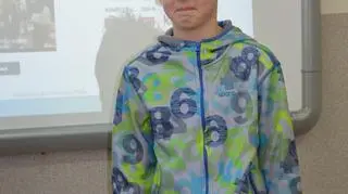 Maks has been rewarded by his school