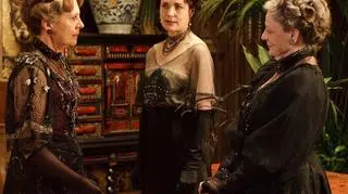 Isobel Crawley, którą gra Penelope Wilton, Cora Crawley (Elizabeth McGovern) i Violet Crawley (Maggie Smith)