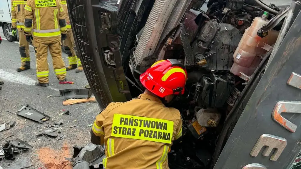 Wypadek na S3