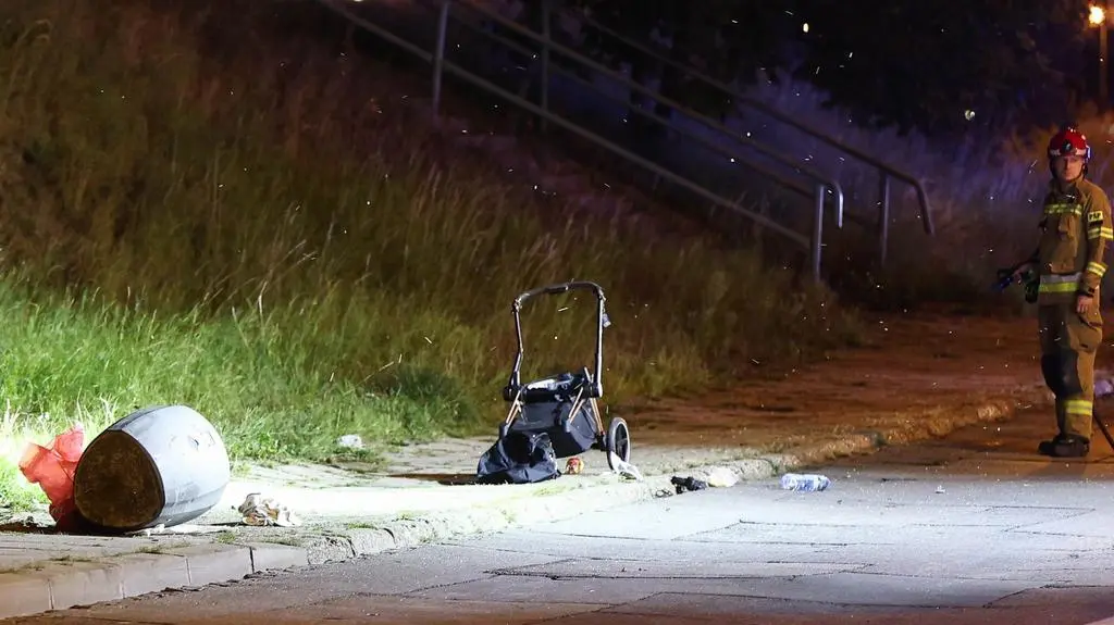 Wypadek na ulicy Solnej w Krakowie