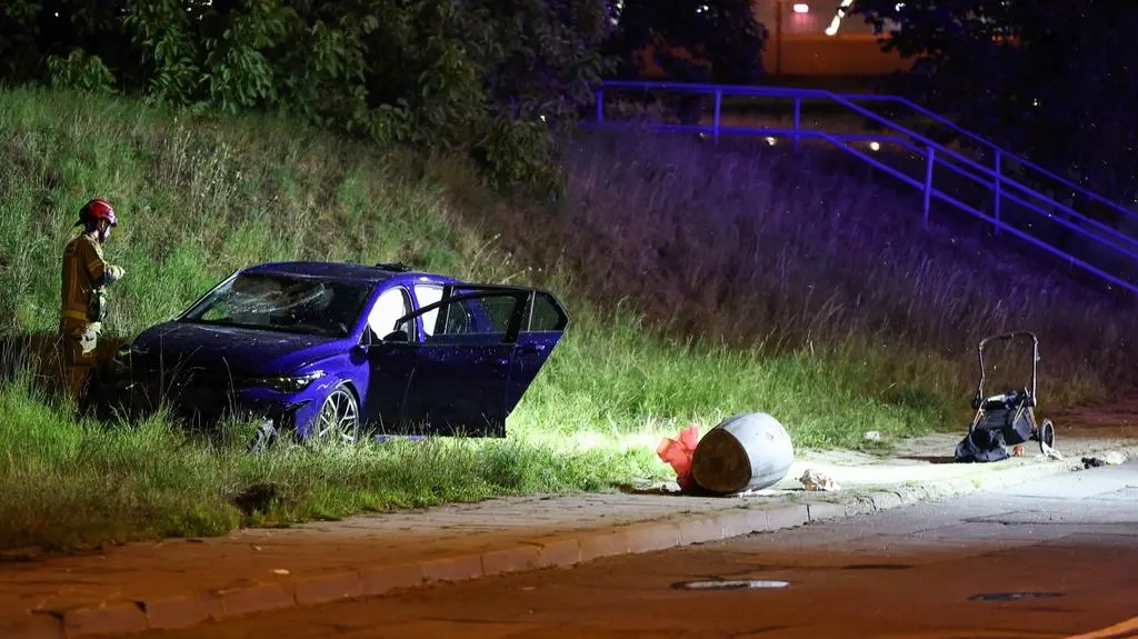 Wypadek na ulicy Solnej w Krakowie