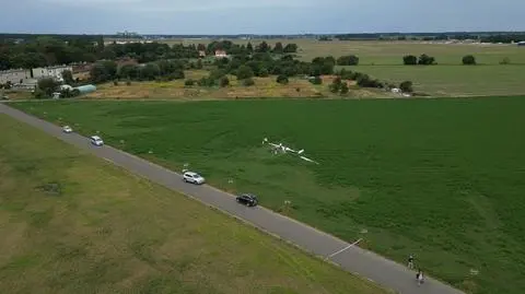 Wypadek szybowca. 67-letni pilot nie żyje