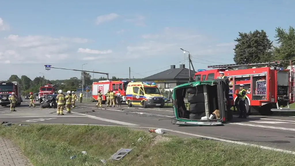 Wypadek w miejscowości Rudnik Kolonia