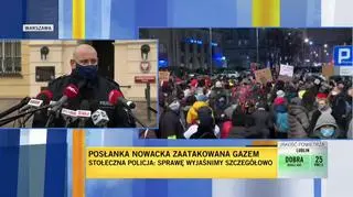 Policja podsumowuje sobotni protest