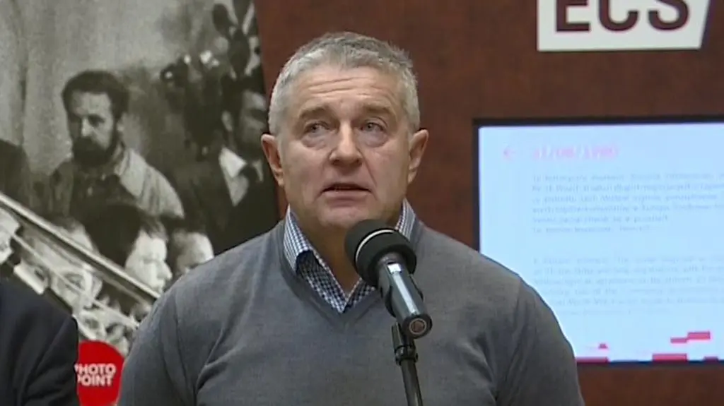 Władysław Frasyniuk po posiedzeniu Rady ECS