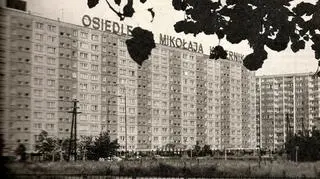 Osiedle Kopernika na początku lat 80