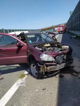 Wypadek na A4
