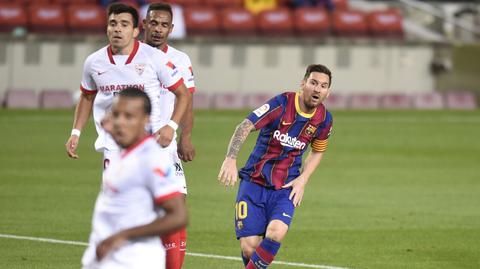 Sevilla nie dała się złamać. Barcelona straciła pierwsze punkty
