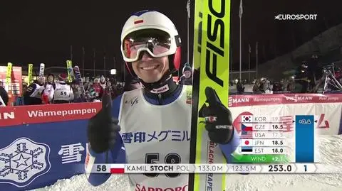 Dawno nie było tak uśmiechniętego Stocha. "Kawał dobrej roboty"