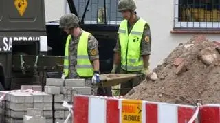 Saperzy sprawdzili teren