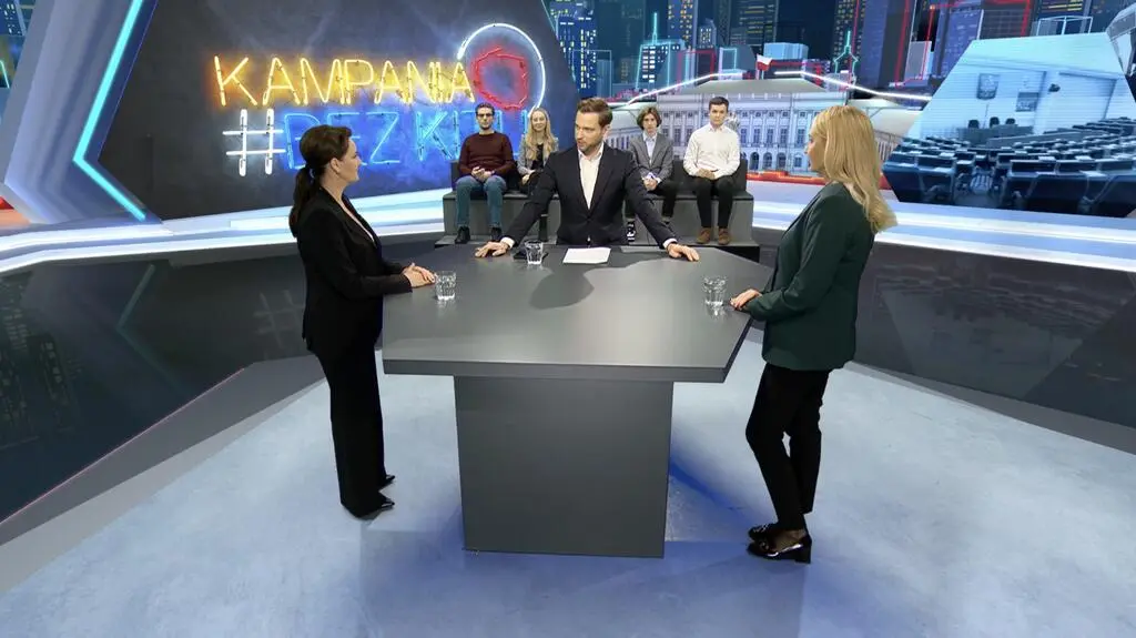 Marzena Okła-Drewnowicz i Agnieszka Ścigaj w "Kampanii #BezKitu" 
