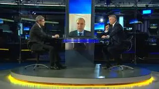Paweł Łatuszka i Marek Nowakowski w "Faktach po Faktach"