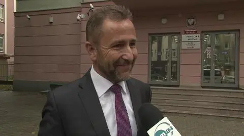 Prokurator Andrzej Biernaczyk po wystąpieniu przed Krajową Radą Prokuratury