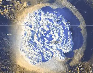 Erupcja wulkanu