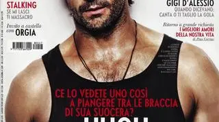 Hugh Jackman na okładce włoskiej edycji "Vanity Fair", listopad 2008