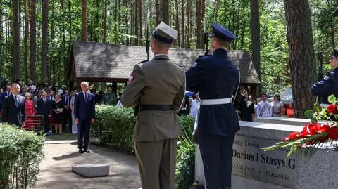 Andrzej Duda i Gitanas Nauseda
