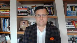 Jarosław Stróżyk był gościem TVN24