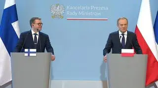Tusk: Polska i Finlandia są gotowe do współpracy na rzecz twardej polityki wobec nielegalnej migracji