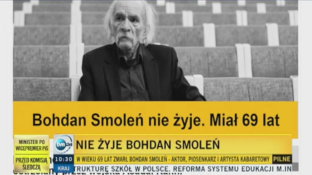 Marcin Daniec i Zbigniew Wodecki o zmarłym Bohdanie Smoleniu